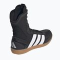 Кросівки боксерські чоловічі adidas Box Hog Wide black/white 4