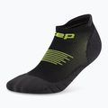 Шкарпетки компресійні жіночі CEP Run No Show 5.0 black/lime 2