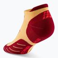 Шкарпетки компресійні жіночі CEP Run No Show 5.0 marigold/burgundy 3