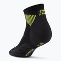 Шкарпетки компресійні жіночі CEP Run Low Cut 5.0 black/lime 3