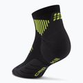 Шкарпетки компресійні чоловічі CEP Run Low Cut 5.0 black/lime 3