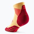 Шкарпетки компресійні чоловічі CEP Run Low Cut 5.0 marigold/burgundy 3