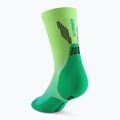 Шкарпетки компресійні чоловічі CEP Run Edt. Gradient Mid Cut Compression 5.0 green/lime fade 3