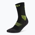 Шкарпетки компресійні чоловічі CEP Run Mid Cut 5.0 black/lime 2
