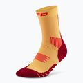 Шкарпетки компресійні чоловічі CEP Run Mid Cut 5.0 marigold/burgundy 2
