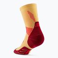 Шкарпетки компресійні чоловічі CEP Run Mid Cut 5.0 marigold/burgundy 3