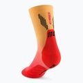 Шкарпетки компресійні чоловічі CEP Run Edt. Gradient Mid Cut Compression 5.0 red/marigold fade 3