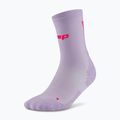 Шкарпетки компресійні чоловічі CEP Ultralight Mid Cut 4.0 lilac/pink 2