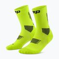 Шкарпетки компресійні чоловічі CEP Run Mid Cut 5.0 lime/black