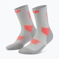 Шкарпетки компресійні чоловічі CEP Run Mid Cut 5.0 grey