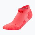 Шкарпетки компресійні чоловічі CEP Ultralight No Show 4.0 neon coral/red 2