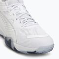 Кросівки гандбольні PUMA Eliminate NITRO SQD 4 puma white/baltic sea blue/fresh water 7
