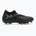 Кросівки футбольні чоловічі PUMA Future 8 Match FG/AG puma black/fizzy light/green terrain 2