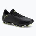 Кросівки футбольні чоловічі PUMA Future 8 Play FG/AG puma black/fizzy light/green terrain