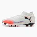 Кросівки футбольні чоловічі PUMA Future 8 Pro FG/AG puma white/puma black/glowing red