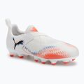 Кросівки футбольні дитячі PUMA Future 8 Match LL FG/AG Jr puma white/puma black/glowing red