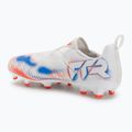 Кросівки футбольні дитячі PUMA Future 8 Match LL FG/AG Jr puma white/puma black/glowing red 3