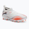 Кросівки футбольні дитячі PUMA Future 8 Match FG/AG Jr puma white/puma black/glowing red