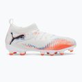 Кросівки футбольні дитячі PUMA Future 8 Match FG/AG Jr puma white/puma black/glowing red 2
