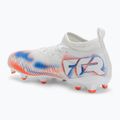 Кросівки футбольні дитячі PUMA Future 8 Match FG/AG Jr puma white/puma black/glowing red 3