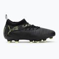 Кросівки футбольні дитячі PUMA Future 8 Match FG/AG Jr puma black/fizzy light/green terrain 2