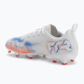 Кросівки футбольні дитячі PUMA Future 8 Play FG/AG Jr puma white/puma black/glowing red 3