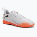 Кросівки футбольні дитячі PUMA Future 8 Play It Jr puma white/puma black/glowing red