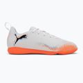Кросівки футбольні дитячі PUMA Future 8 Play It Jr puma white/puma black/glowing red 2