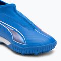 Кросівки футбольні дитячі PUMA Ultra 6 Match+ LL TT + Mid Jr ultra blue/puma white/glowing red 7
