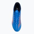 Кросівки футбольні чоловічі PUMA Ultra 6 Play FG/AG ultra blue/puma white/glowing red 5