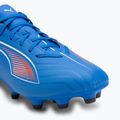 Кросівки футбольні чоловічі PUMA Ultra 6 Play FG/AG ultra blue/puma white/glowing red 7
