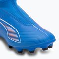 Кросівки футбольні дитячі PUMA Ultra 6 Match+ LL FG/AG Jr ultra blue/puma white/glowing red 7