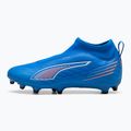 Кросівки футбольні дитячі PUMA Ultra 6 Match+ LL FG/AG Jr ultra blue/puma white/glowing red 8