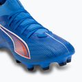 Кросівки футбольні чоловічі PUMA Ultra 6 Match+ FG/AG ultra blue/puma white/puma black 7