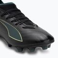 Кросівки футбольні дитячі PUMA Ultra 6 Match FG/AG Jr puma black/fizzy light/green terrain 7