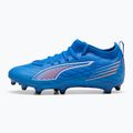 Кросівки футбольні дитячі PUMA Ultra 6 Match FG/AG Jr ultra blue/puma white/glowing red 8
