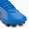 Кросівки футбольні дитячі PUMA Ultra 6 Match FG/AG Jr ultra blue/puma white/glowing red 7