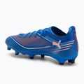 Кросівки футбольні чоловічі PUMA Ultra 6 Match FG/AG ultra blue/puma white/glowing red 3
