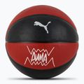 PUMA teamJAWS Баскетбольний м'яч пума червоний / пума чорний, розмір 6