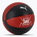 PUMA teamJAWS Баскетбольний м'яч пума червоний / пума чорний, розмір 6 2