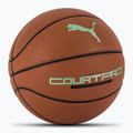 Баскетбольні кросівки PUMA teamJAWS Court Pro шкіряні коричневі / темна тінь розмір 7 2