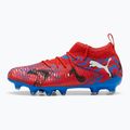 Кросівки футбольні дитячі PUMA Future 8 Match Playmakers FG/AG Jr puma red/puma black/ultra blue/pink pixel