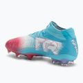 Кросівки футбольні чоловічі PUMA Future 8 Ultimate Re-Charge FG hero blue/puma white/sunset pink 3