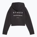 Кофта жіноча Puma Hyrox World Cropped Hoodie black/white 2