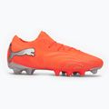 Кросівки футбольні PUMA Future 9 Fusion FG/AG glowing red/puma white/puma black/puma silver 2