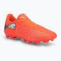 Кросівки футбольні PUMA Future 9 Play FG/AG glowing red/puma white/puma black/puma silver