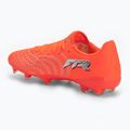 Кросівки футбольні PUMA Future 9 Play FG/AG glowing red/puma white/puma black/puma silver 3