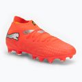 Кросівки футбольні дитячі PUMA Future 9 Pro FG/AG Jr glowing red/puma white/puma black/puma silver