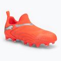 Кросівки футбольні дитячі PUMA Future 9 Match LL FG/AG Jr glowing red/puma white/puma black/puma silver