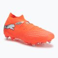 Кросівки футбольні PUMA Future 9 Match MxSG glowing red/puma white/puma black/puma silver